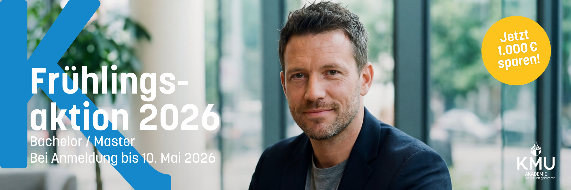 Frühlingsaktion2026_KMUAkademie_BannerWebseite